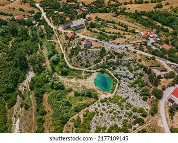 Cetina River Spring In Croatia