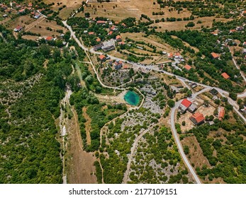 Cetina River Spring In Croatia