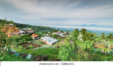 Ceto Village In Karanganyar Of Central Java Of Indonesia