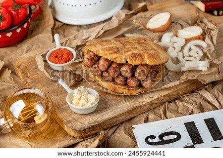 Cevapi: A Balkan dish consisting of small, grilled minced meat sausages made of beef, lamb, or pork, seasoned with simple spices, and often served with flatbread, onions, and a red pepper sauce