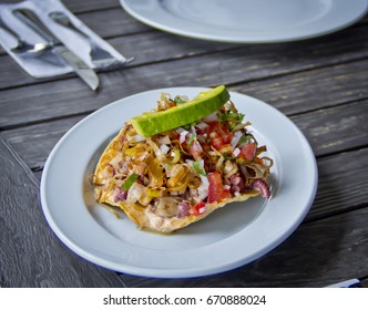 Ceviche Tostada