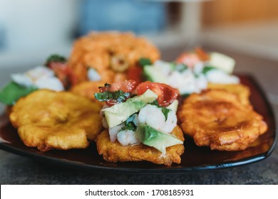 Ceviche And Tostones For Dinner