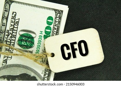 CFO Or Chief Financial Officer Concept