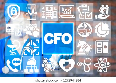CFO Medicine. Chief Financial Officer Medical Concept.