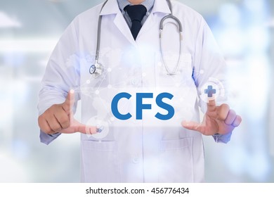 CFS  (Consolidated Financial Statement) Medicine Doctor Hand Working