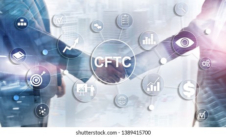 CFTC U.s. Commodity Futures Trading Commission Business Finance Regulation Concept.