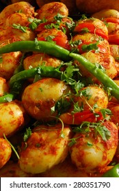 Chaat Stall On The Streets Of Rajasthan.