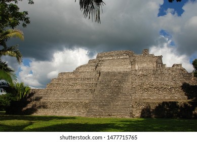 Chacchoben Mayan Ruins In Mexicos Costa Maya.