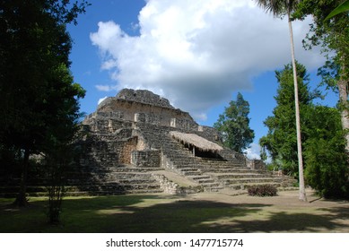 Chacchoben Mayan Ruins In Mexicos Costa Maya.