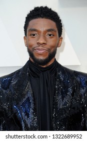Chadwick Boseman at the 91st Annual Academy Awards held at the Hollywood and Highland in Los Angeles, USA on February 24, 2019.
