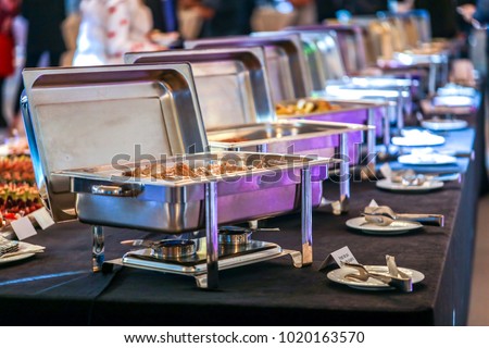 Chafing Dish with food