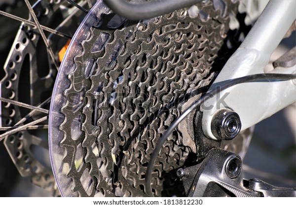 chain and bike engine\
bicycle