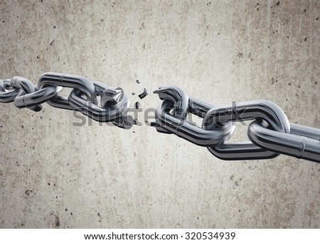 Chain breaking.