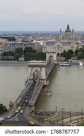 Széchenyi Chain Bridge In Budapest