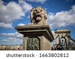 Chain bridge in Budapest Hungary