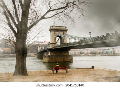 Széchenyi Chain Bridge Budapest Hungary