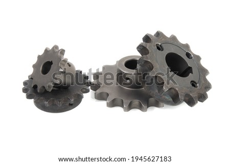 Chain drive. Drive sprockets for industrial roller chains.