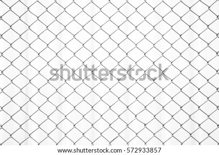 Chain Fence white pattern background
