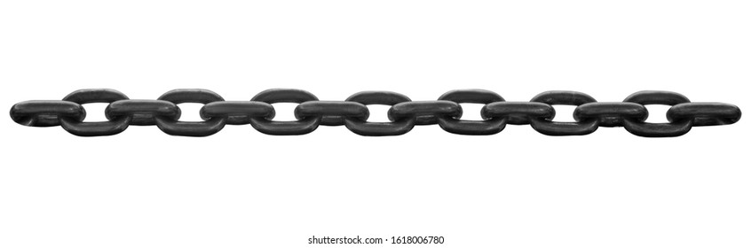 chain isolated on white background with clipping path