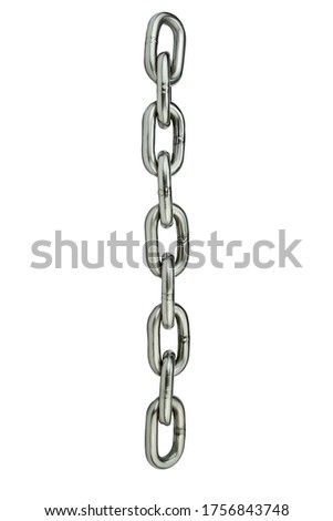 Chain isolated in White Background
