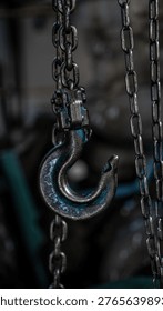 chain and lock and hook