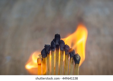 The Chain Reaction Of Matches.