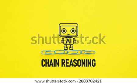 Chain Reasoning Concept with Linked Logical AI Thinking Process Sequential Analysis Structured Problem Solving Artificial Intelligence Cognitive Workflow Decision Making and Rational Inference