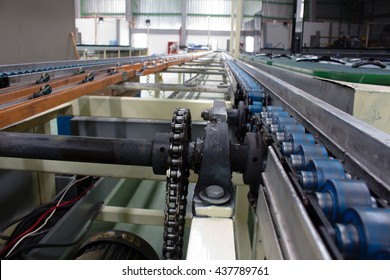 The Chain And Shaft Drive  Line Conveyor