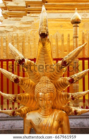 Similar – Image, Stock Photo snake Buddha