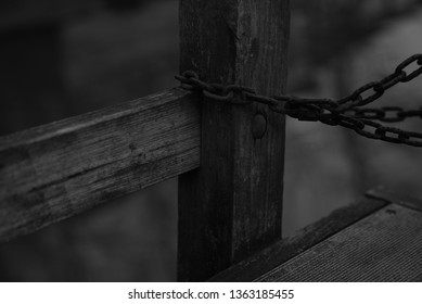 chains on the deck