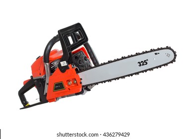 Chainsaw. Isolated