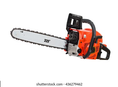 Chainsaw Isolated Stock Photo (Edit Now) 436279429