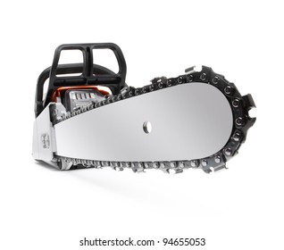 Chainsaw Isolated On White