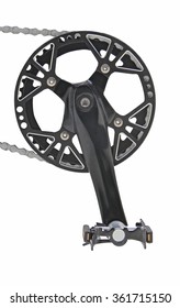 Chainwheel with pedal 