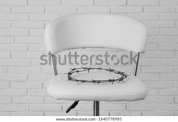 barbed wire chair