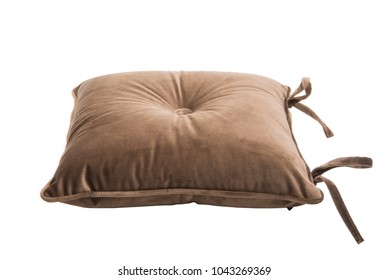 Chair Cushion Isolated On White Background