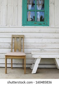 Chair At Front Porch