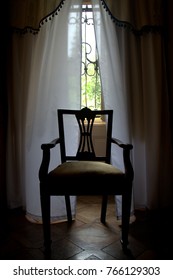 chair in front of the window