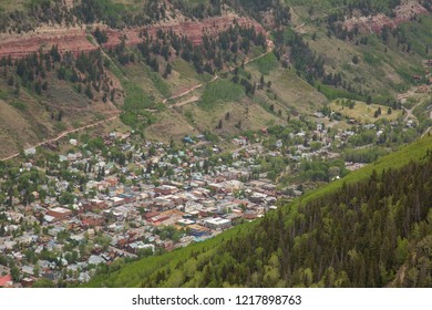 Chair Lift Over Telluride, Colorado