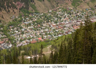 Chair Lift Over Telluride, Colorado