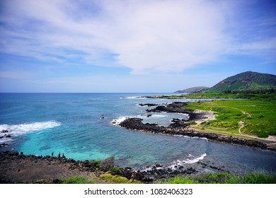 Pele’s Chair, Makapuu Lighthouse Trail, Oahu, Hawaii, USA