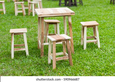 chair on the grass - Shutterstock ID 590966687