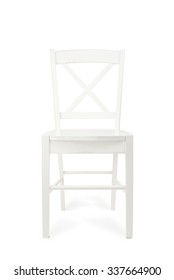 The Chair On The White Background