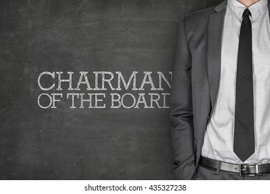 Chairman Of The Board On Blackboard