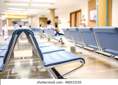 Chairs for patient and visitor in hospital
