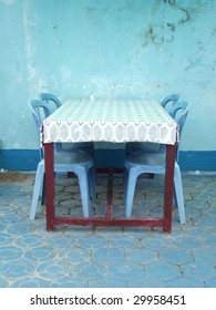 chairs and a table