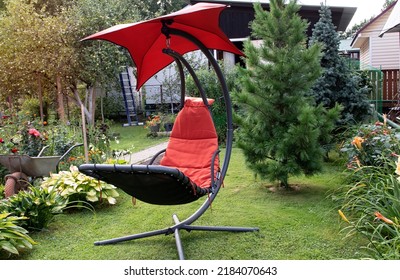 Chaise Lounge Chair At The Summer Cottage