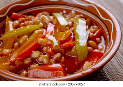 Chakalaka Is A South African Vegetable Relish, Usually Spicy