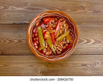 Chakalaka Is A South African Vegetable Relish, Usually Spicy