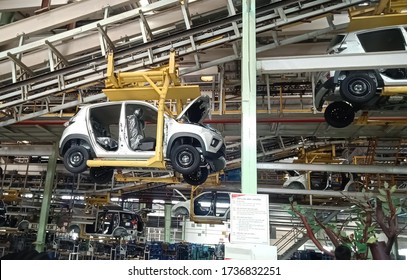 Chakan,phase-4,Pune, Maharashtra,India,Oct-2018, Mahindra Vehicle Manufacturer's Limited Automotive Plant